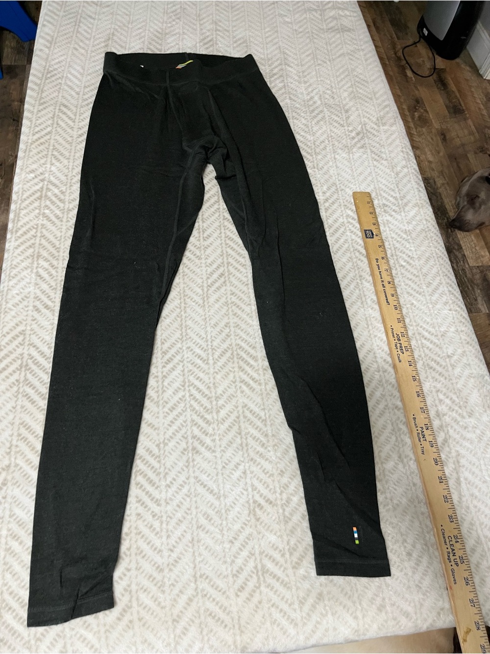 Smartwool Men’s Black Thermal Base Layer Leggings Medium